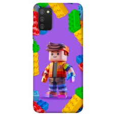 TPU чохол Demsky Colorful constructor для Samsung Galaxy A02s