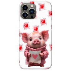 TPU чохол Demsky Animals love 6 для Apple iPhone 13 Pro Max (6.7")