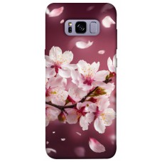 TPU чехол Demsky Sakura для Samsung G955 Galaxy S8 Plus