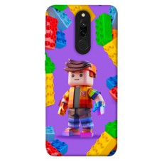 TPU чехол Demsky Colorful constructor для Xiaomi Redmi 8