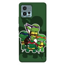 TPU чохол Demsky Green turtles для Motorola Moto G72