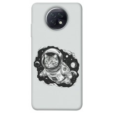 TPU чехол Demsky Кіт космонавт для Xiaomi Redmi Note 9 5G / Note 9T