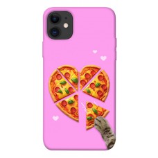 TPU чехол Demsky Pizza Love для Apple iPhone 11 (6.1")