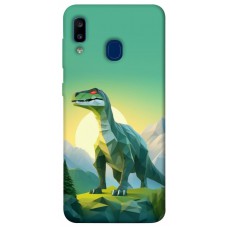 TPU чехол Demsky Динозавр для Samsung Galaxy A20 / A30