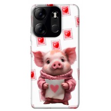 TPU чохол Demsky Animals love 6 для Tecno Spark Go 2023