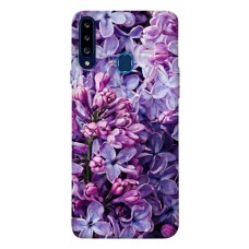 TPU чохол Demsky Violet blossoms для Samsung Galaxy A20s