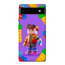 TPU чохол Demsky Colorful constructor для Google Pixel 6a