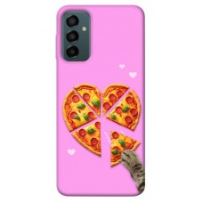 TPU чехол Demsky Pizza Love для Samsung Galaxy M13 4G