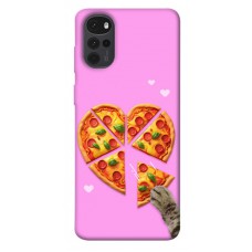 TPU чехол Demsky Pizza Love для Motorola Moto G22