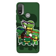 TPU чохол Demsky Green turtles для Motorola Moto E20