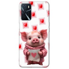 TPU чохол Demsky Animals love 6 для Oppo A54s