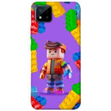 TPU чехол Demsky Colorful constructor для Realme C11 (2021)