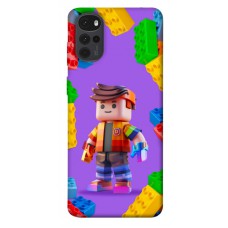 TPU чехол Demsky Colorful constructor для Motorola Moto G22