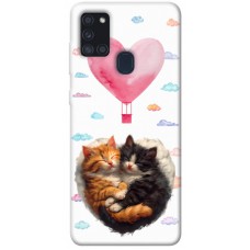 TPU чохол Demsky Animals love 3 для Samsung Galaxy A21s