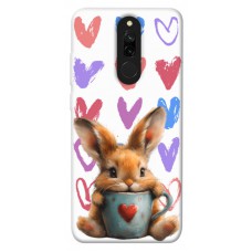 TPU чохол Demsky Animals love 1 для Xiaomi Redmi 8