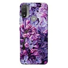 TPU чохол Demsky Violet blossoms для Motorola Moto E20