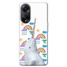 TPU чохол Demsky Fantasy Fauna 5 для Oppo A58 4G