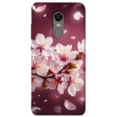 TPU чехол Demsky Sakura для Xiaomi Redmi 5 Plus / Redmi Note 5 (Single Camera)