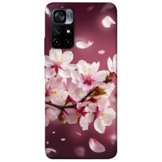 TPU чохол Demsky Sakura для Xiaomi Poco M4 Pro 5G