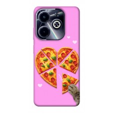 TPU чохол Demsky Pizza Love для Infinix Hot 40i