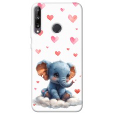 TPU чохол Demsky Animals love 7 для Huawei P40 Lite E / Y7p (2020)