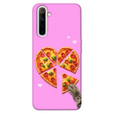 TPU чехол Demsky Pizza Love для Realme 6