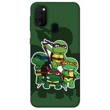 TPU чохол Demsky Green turtles для Samsung Galaxy M30s / M21