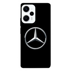 TPU чохол Demsky Mercedes logo для Xiaomi Poco F5 Pro