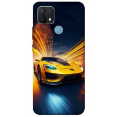 TPU чохол Demsky Yellow Porsche для Oppo A15s / A15