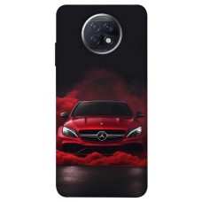 TPU чохол Demsky Red Mercedes для Xiaomi Redmi Note 9 5G / Note 9T