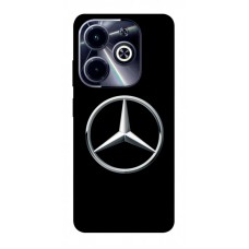 TPU чохол Demsky Mercedes logo для Infinix Hot 40i