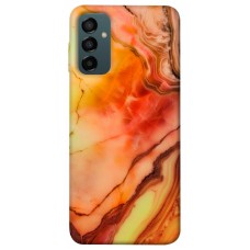 TPU чохол Demsky Червоний корал мармур для Samsung Galaxy M34 5G