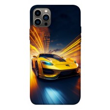 TPU чохол Demsky Yellow Porsche для Apple iPhone 12 Pro (6.1")