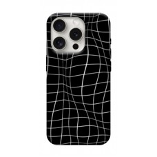 TPU чохол Demsky Warped grid для Apple iPhone 16 Pro (6.3")