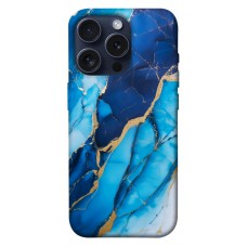 TPU чохол Demsky Blue marble для Apple iPhone 15 Pro (6.1")