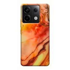 TPU чохол Demsky Червоний корал мармур для Xiaomi Redmi Note 13 Pro 4G