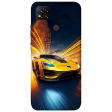 TPU чохол Demsky Yellow Porsche для Xiaomi Redmi 9C