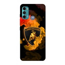 TPU чохол Demsky Lamborghini logo для Motorola Moto G60