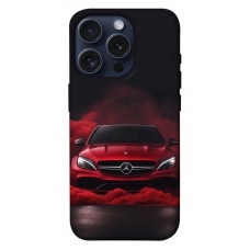 TPU чохол Demsky Red Mercedes для Apple iPhone 15 Pro (6.1")