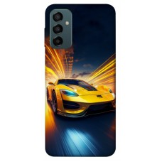 TPU чохол Demsky Yellow Porsche для Samsung Galaxy M13 4G