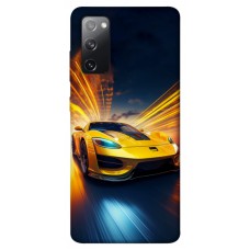 TPU чохол Demsky Yellow Porsche для Samsung Galaxy S20 FE