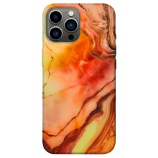 TPU чохол Demsky Червоний корал мармур для Apple iPhone 12 Pro Max (6.7")