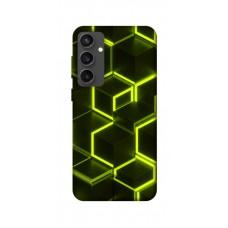TPU чохол Demsky Neon hexagon для Samsung Galaxy S24 FE