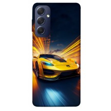 TPU чохол Demsky Yellow Porsche для Samsung Galaxy M54 5G