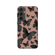TPU чохол Demsky Пурхаючі метелики для Samsung Galaxy S24 FE