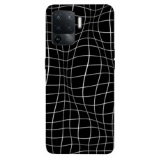 TPU чохол Demsky Warped grid для Oppo Reno 5 Lite