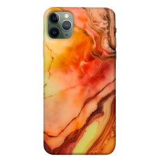 TPU чохол Demsky Червоний корал мармур для Apple iPhone 11 Pro Max (6.5")