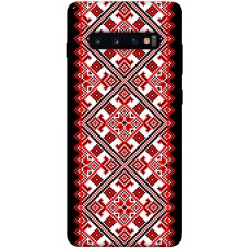 TPU чохол Demsky Вишиванка 6 для Samsung Galaxy S10+