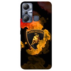 TPU чохол Demsky Lamborghini logo для Infinix Hot 20i