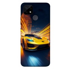 TPU чохол Demsky Yellow Porsche для Realme C12